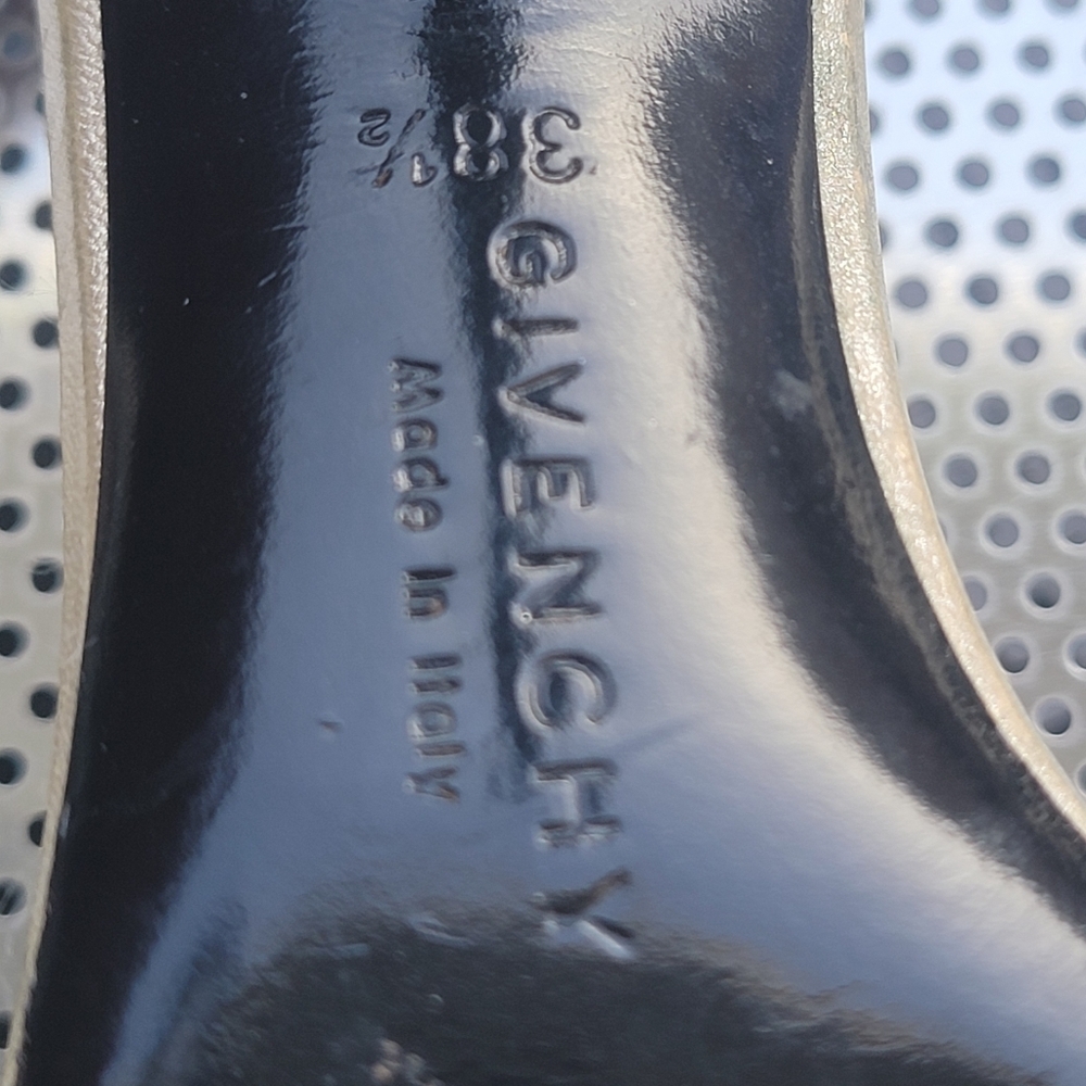 Givency gold women sandals size 38.5 - Picture 16 of 16